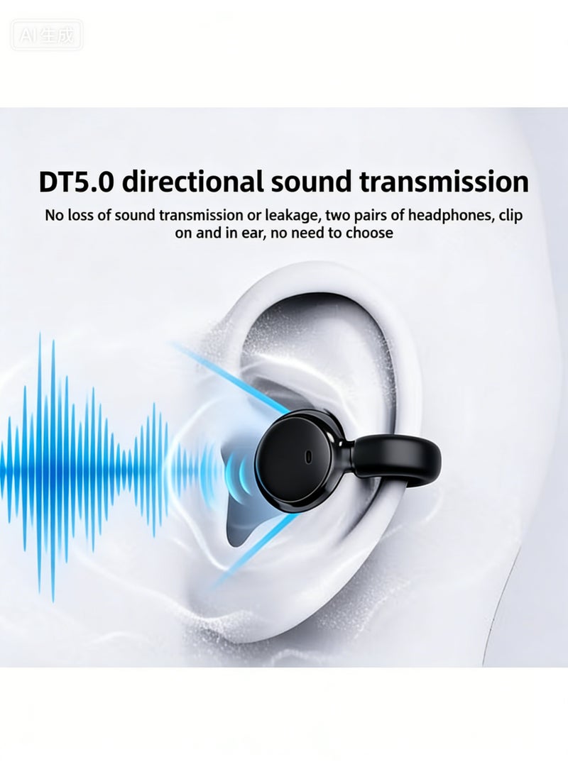 NexusTek oth, Dual Device SimultaneWireless Bluetooth Earbuds (4 Pcs) - In-Ear & Clip-On Dual Mode, Bluetoous Connection, Couples Sharing, for Android and iPhone - Image 5